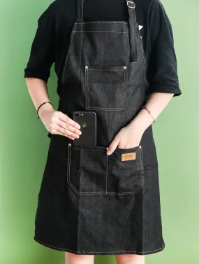 1pc Denim Fabric Apron