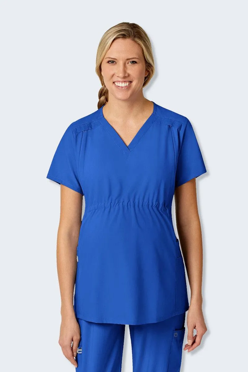 4555 WonderWink W123 Women's Maternity Fit Scrub Top