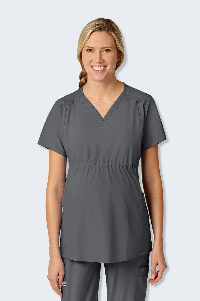 4555 WonderWink W123 Women's Maternity Fit Scrub Top