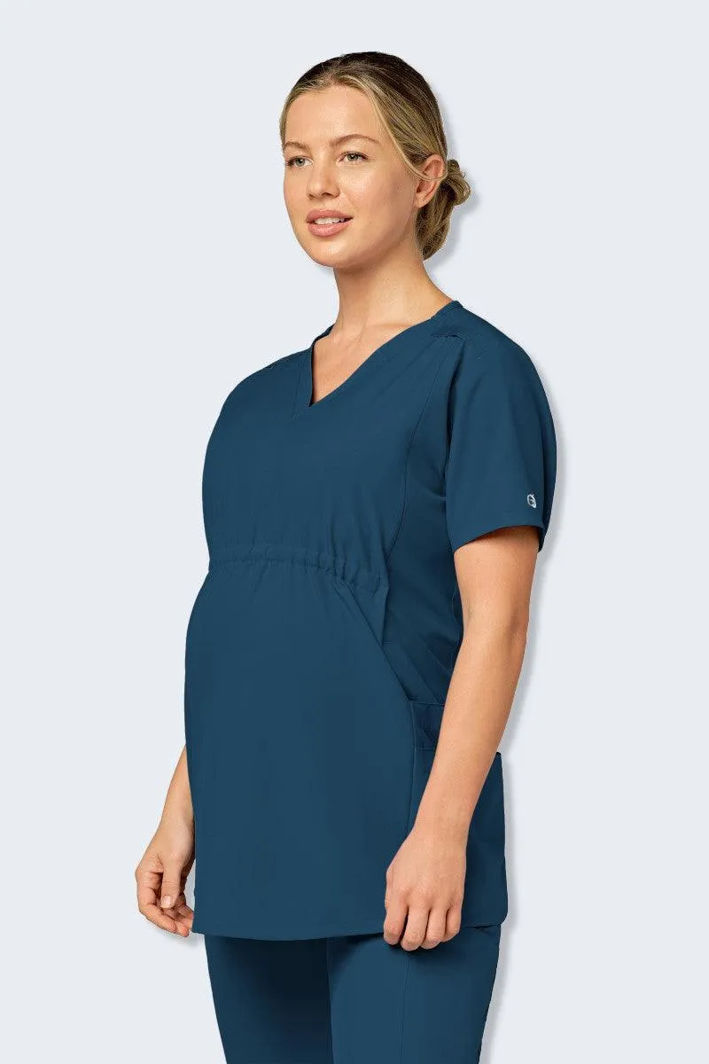 4555 WonderWink W123 Women's Maternity Fit Scrub Top