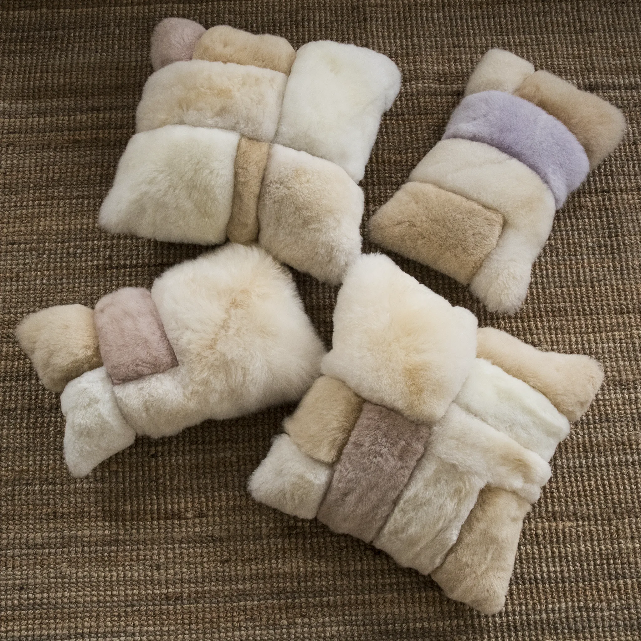 Alpaca Colorblock Pillow 2