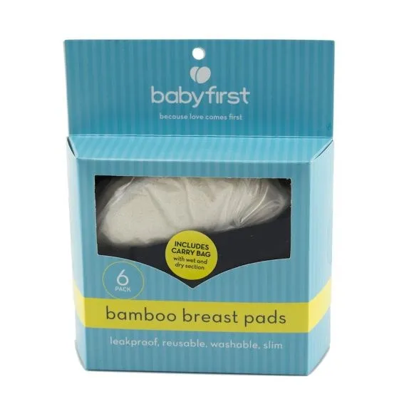 Baby First Bamboo Breast Pads w/Bag