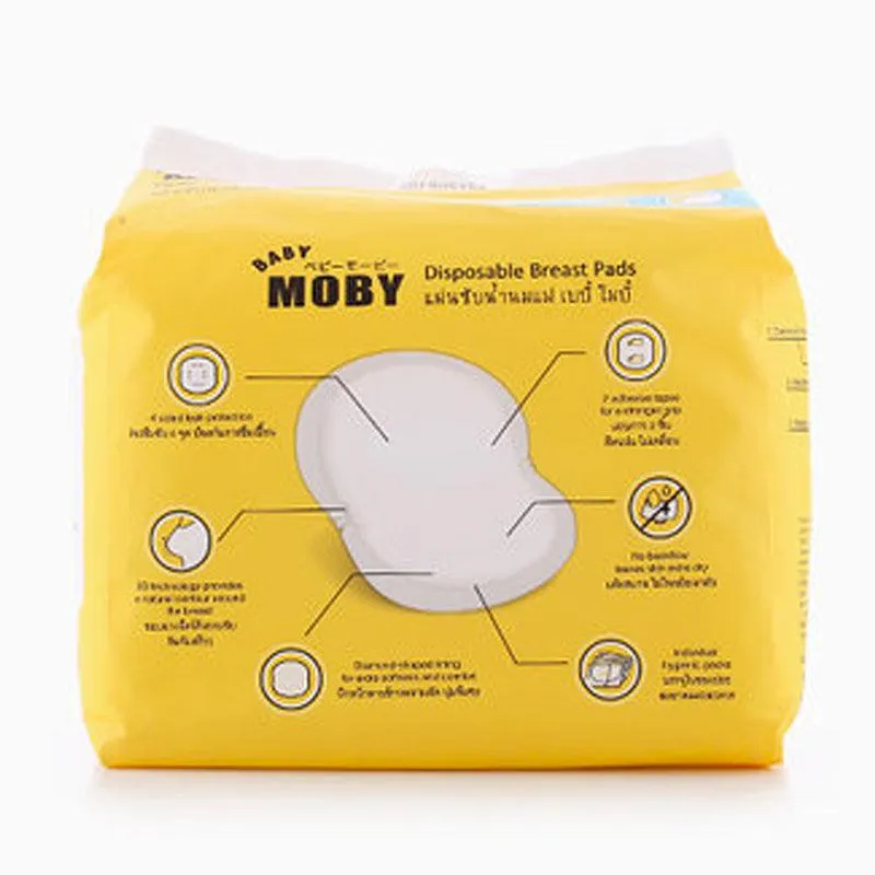 Baby Moby Disposable Breast Pads 60counts