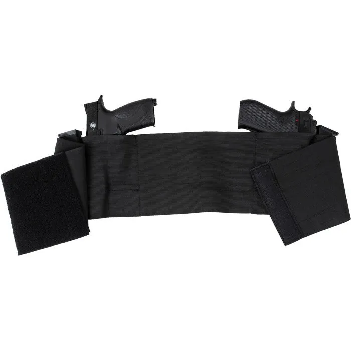 Black - Tactical Concealed Elastic Dual Belly Holster