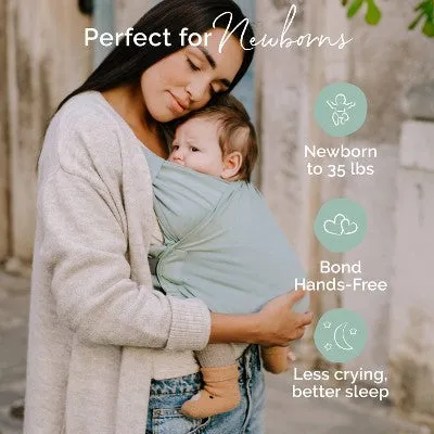 Boba Bliss 2-in-1 Hybrid Baby Carrier & Wrap - Sea Mist
