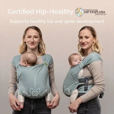 Boba Bliss 2-in-1 Hybrid Baby Carrier & Wrap - Sea Mist