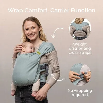 Boba Bliss 2-in-1 Hybrid Baby Carrier & Wrap - Sea Mist
