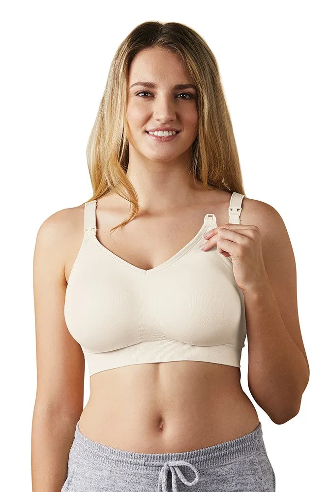 Bravado Designs Body Silk Seamless Full Cup Nursing Bra - Antique White