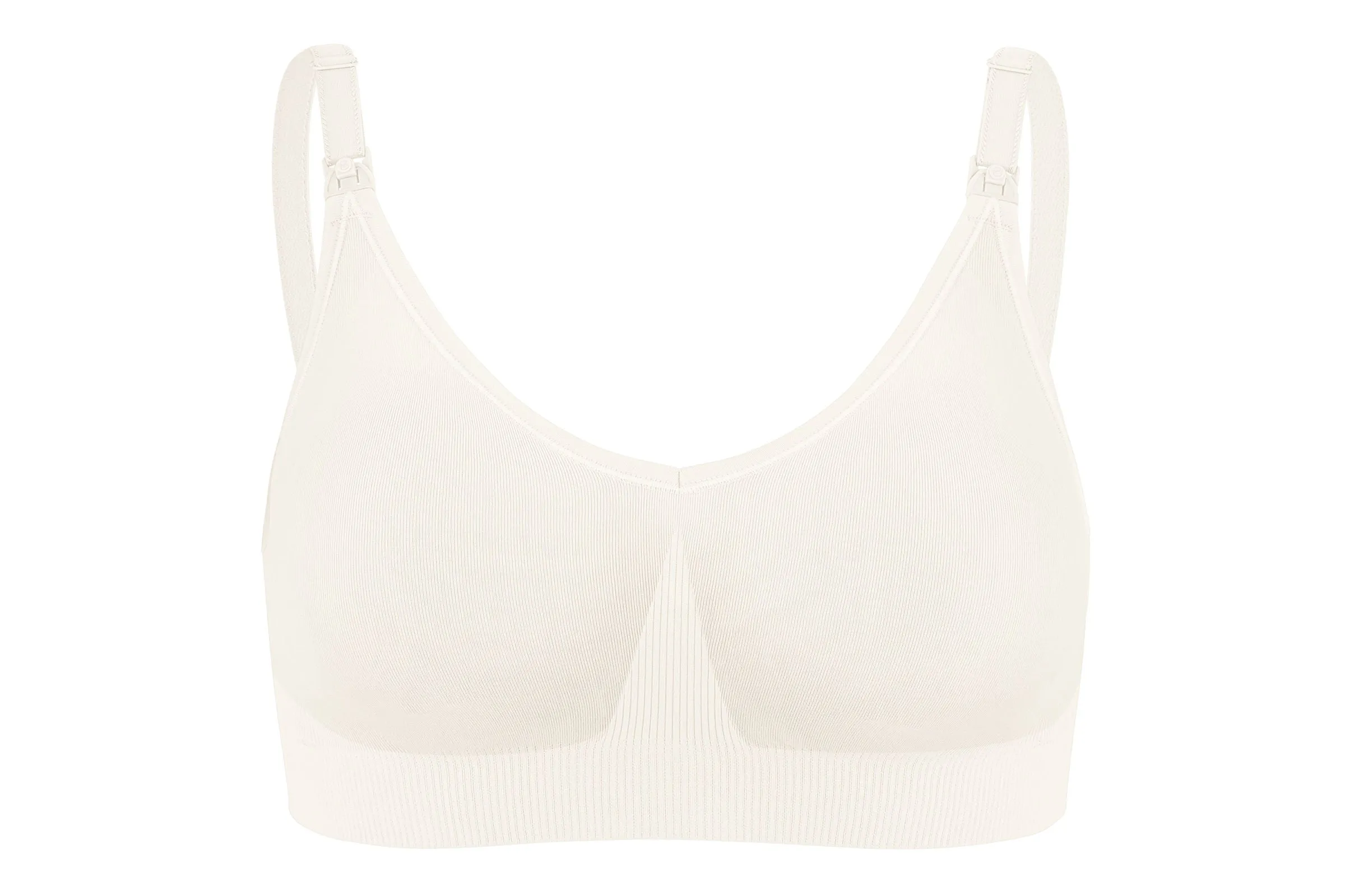 Bravado Designs Body Silk Seamless Full Cup Nursing Bra - Antique White
