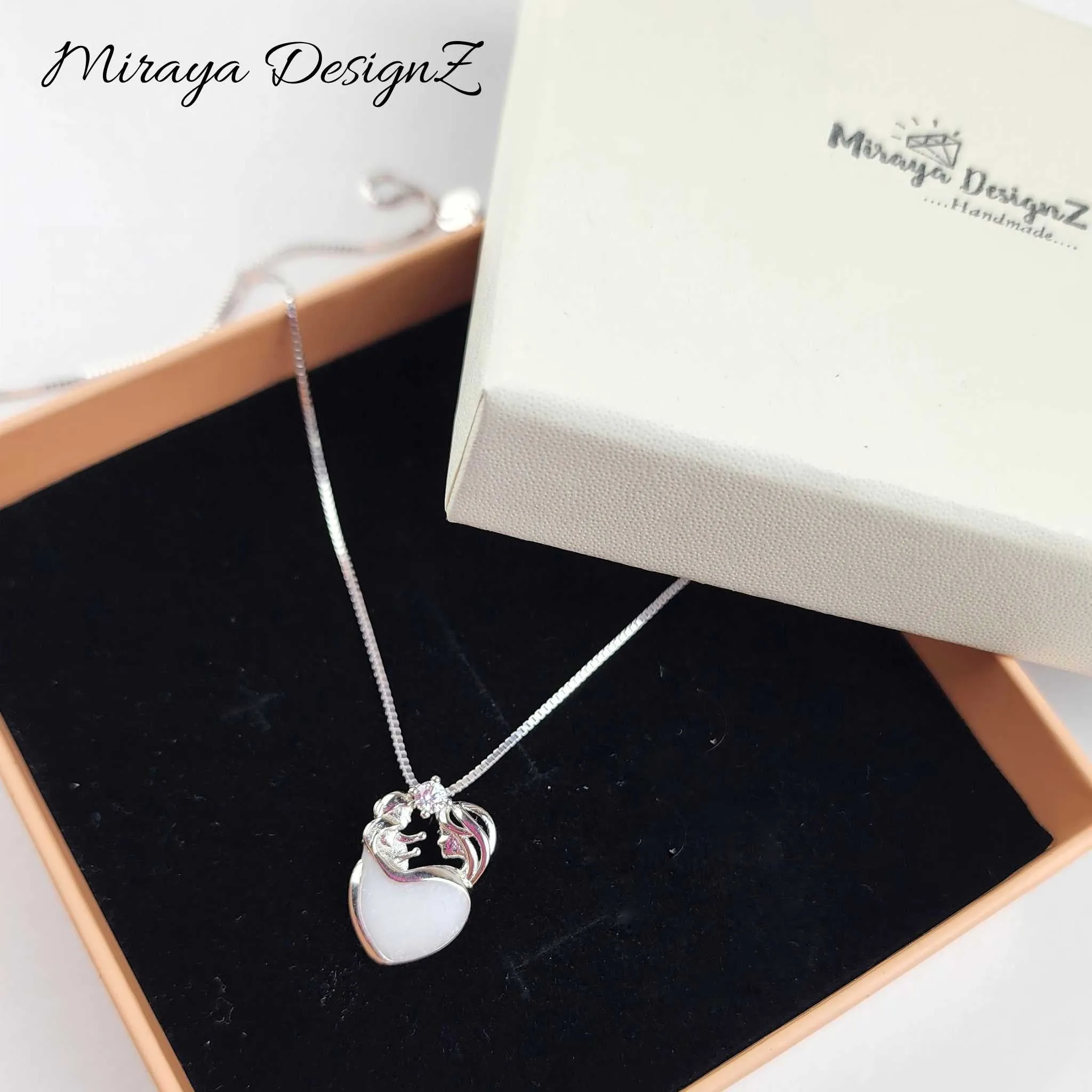 Breast Milk Heart Necklace - Custom Order