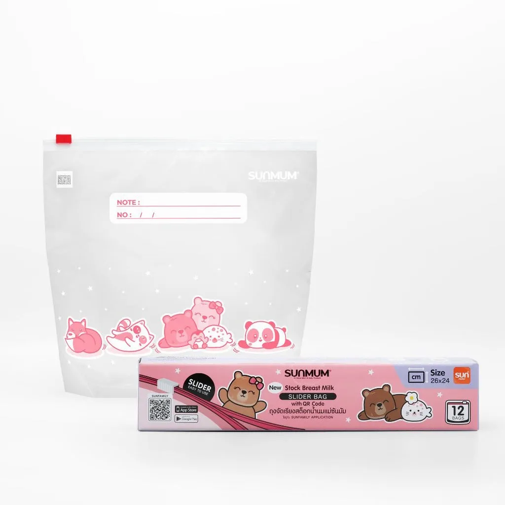 Breast Milk Slider Bags