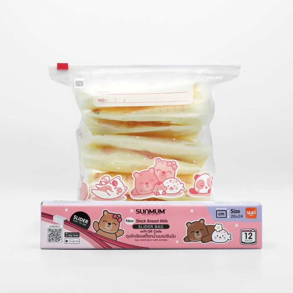 Breast Milk Slider Bags