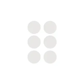 Carriwell Washable Breast Pads - White - 6 Pack