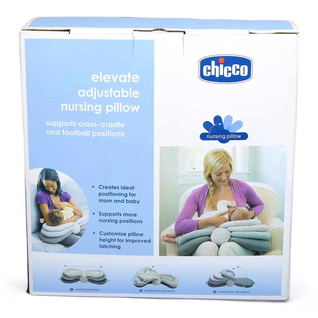 Chicco Serenity Adjustable Nursing Pillow – Nurturing Comfort for Mother and Baby