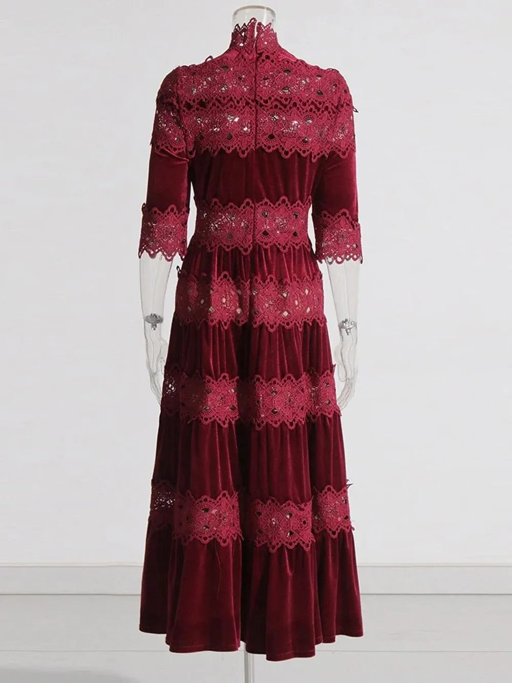 Damara Hollow Out Midi Dress