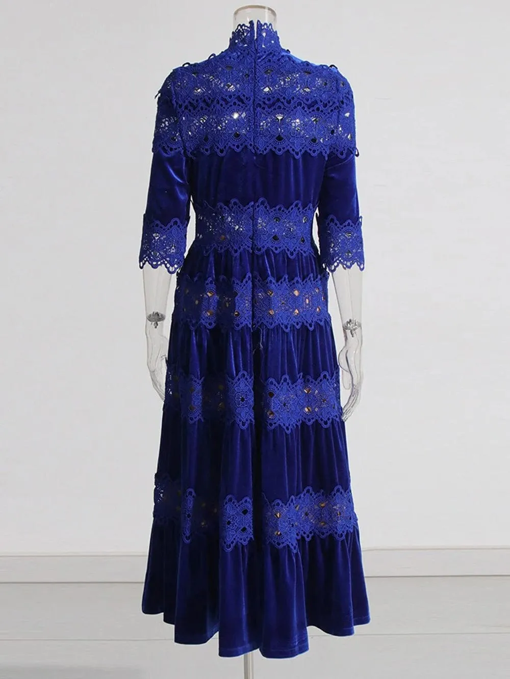 Damara Hollow Out Midi Dress