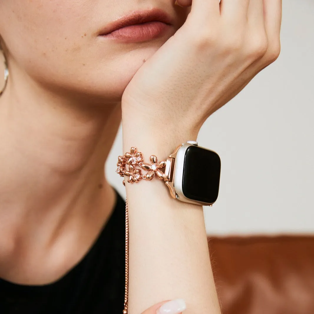 Flowers Bloom Watch Band
