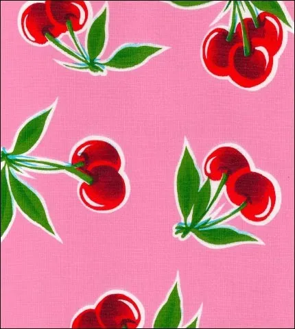 Freckled Sage Aprons Cherry Aqua