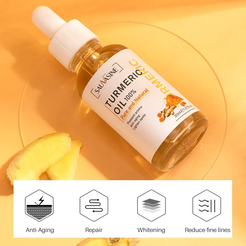 Ginger Butter Turmeric Oil Mild Moisturizing and Nourishing Facial Essential Oil 30ml