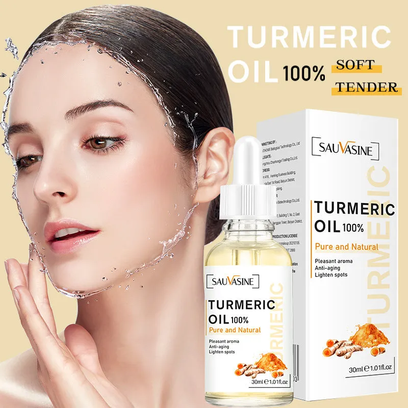 Ginger Butter Turmeric Oil Mild Moisturizing and Nourishing Facial Essential Oil 30ml