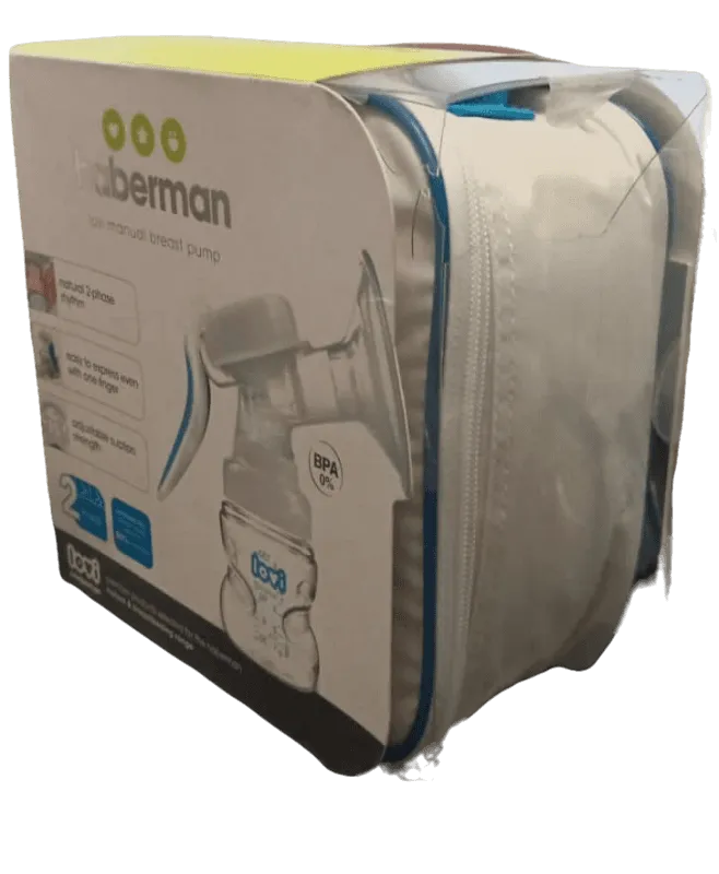 Haberman Lovi Manual Breast Pump 2 Phase Rhythm With Adjustable Suction Strength