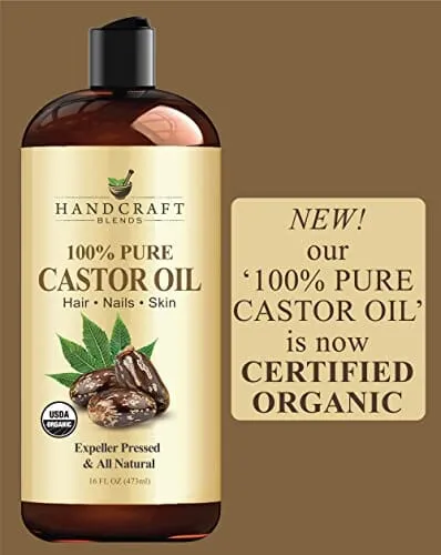 Handcraft Blends Organic Castor Oil