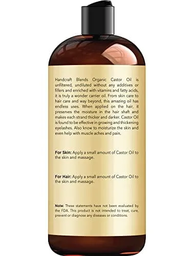 Handcraft Blends Organic Castor Oil