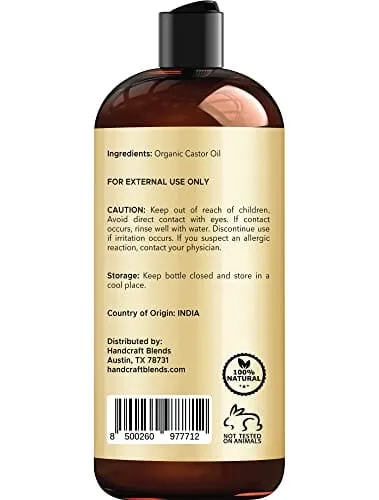 Handcraft Blends Organic Castor Oil