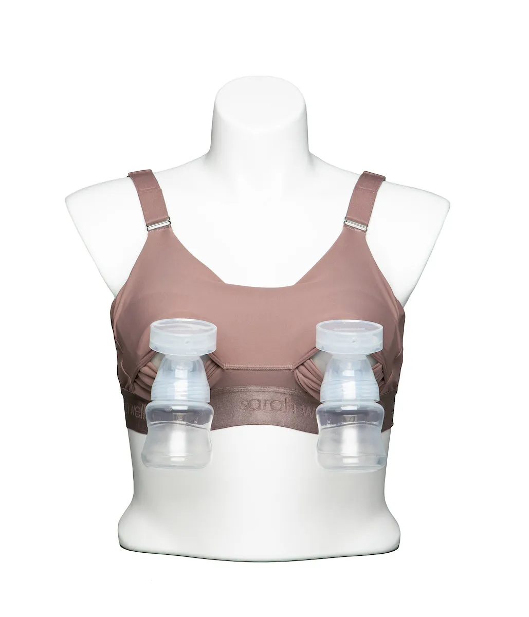 Journey Hands Free Pumping Bra | Mocha