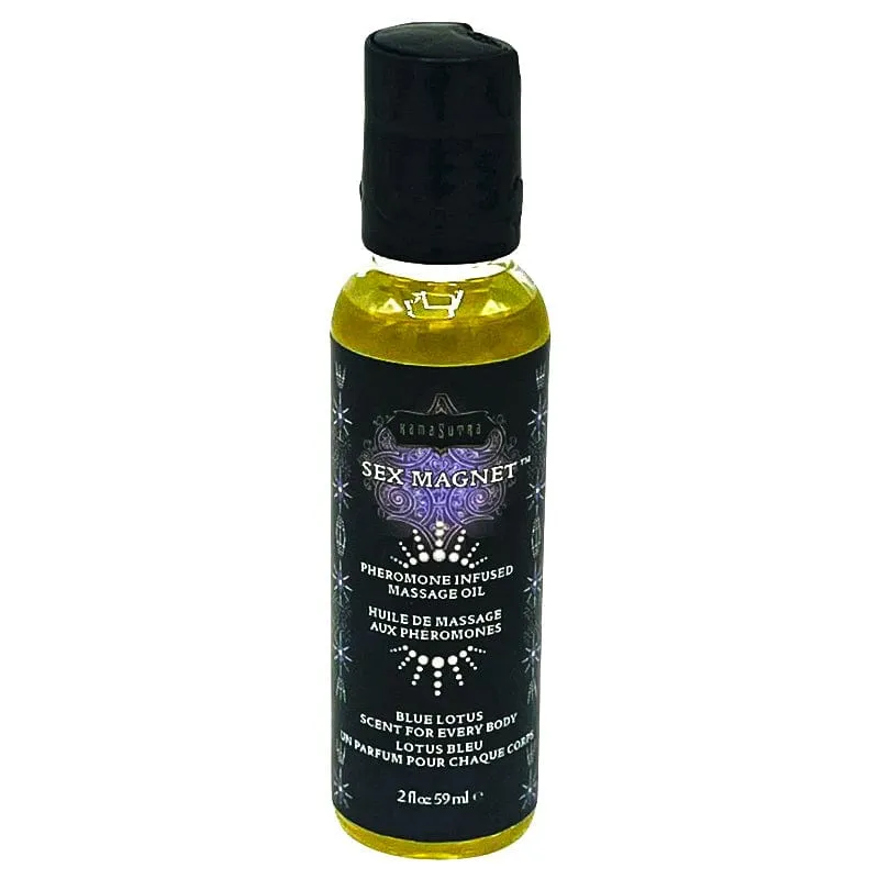 Kama Sutra Sex Magnet Pheromone Massage Oil Blue Lotus