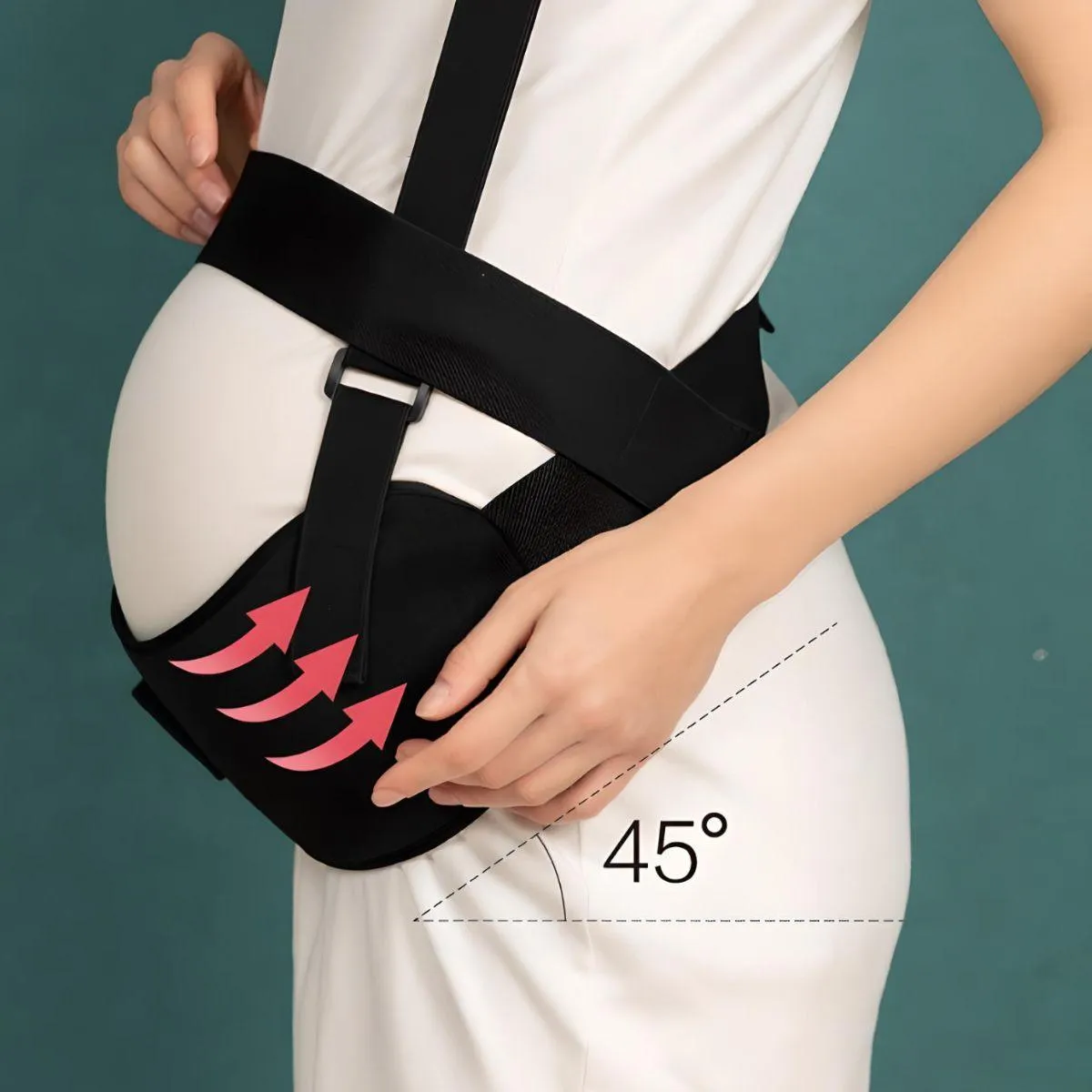 MaterniCare Belly Bands Maternity Belt Pregnancy Support With Straps