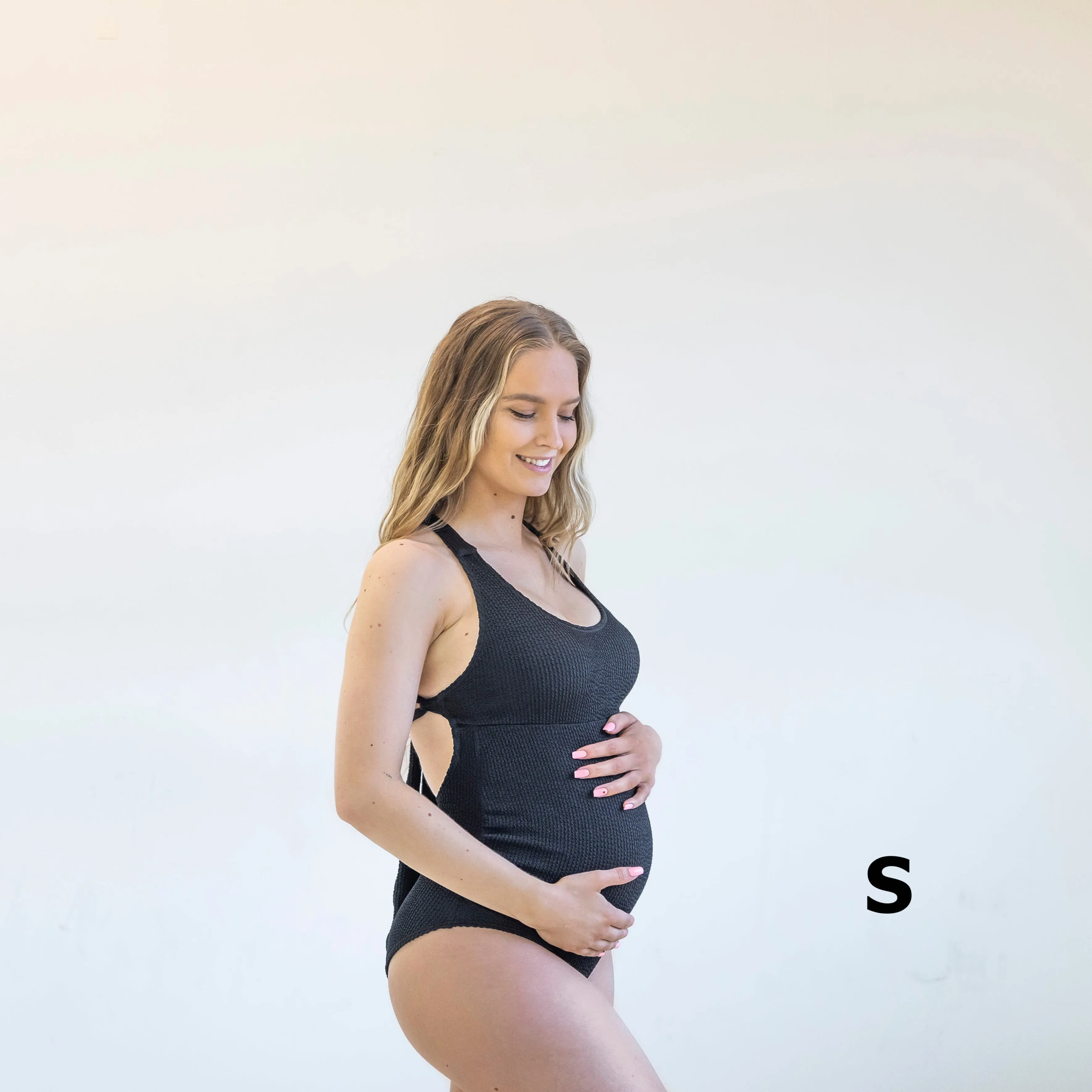 Maternity One Piece - Hideaway Black