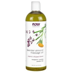 Now Lavender Almond Massage Oil (473ml)