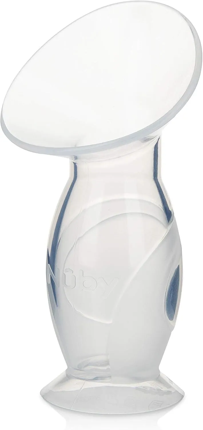Nuby Silicone Breastfeeding Pump, 120 ml Capacity