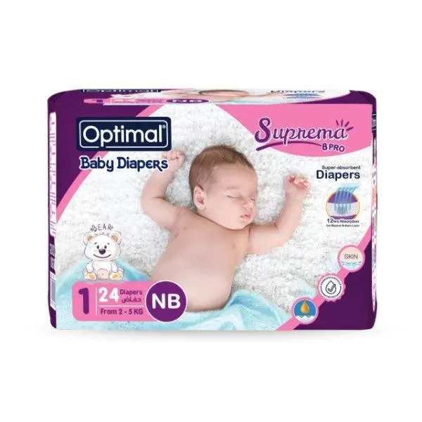 Optimal - Baby Diapers 1 New Born 2-5 Kg
