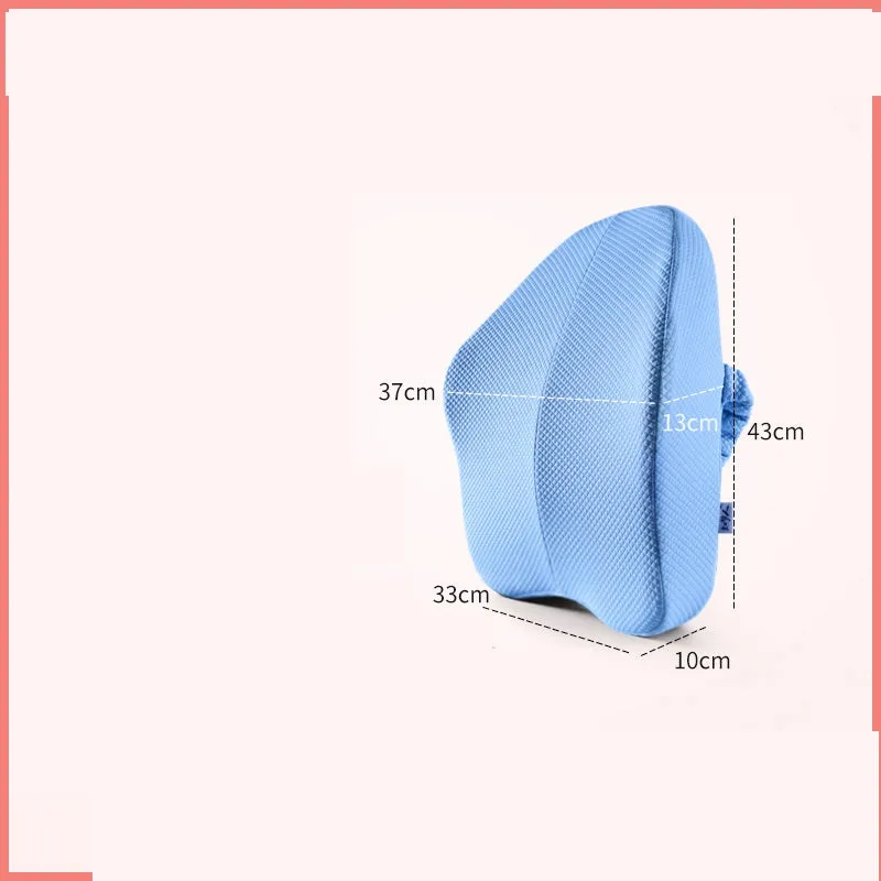 Orthopedic lumbar and back support pillows Waist cushion for office chairs