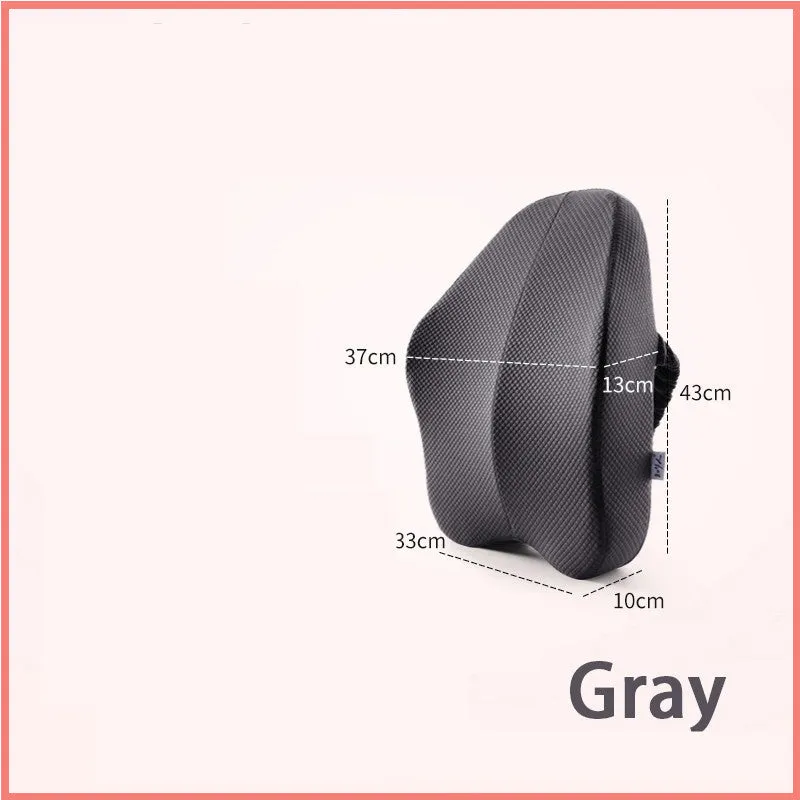 Orthopedic lumbar and back support pillows Waist cushion for office chairs