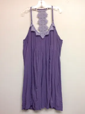 pea in the pod Size Large Purple Maternity Pajamas