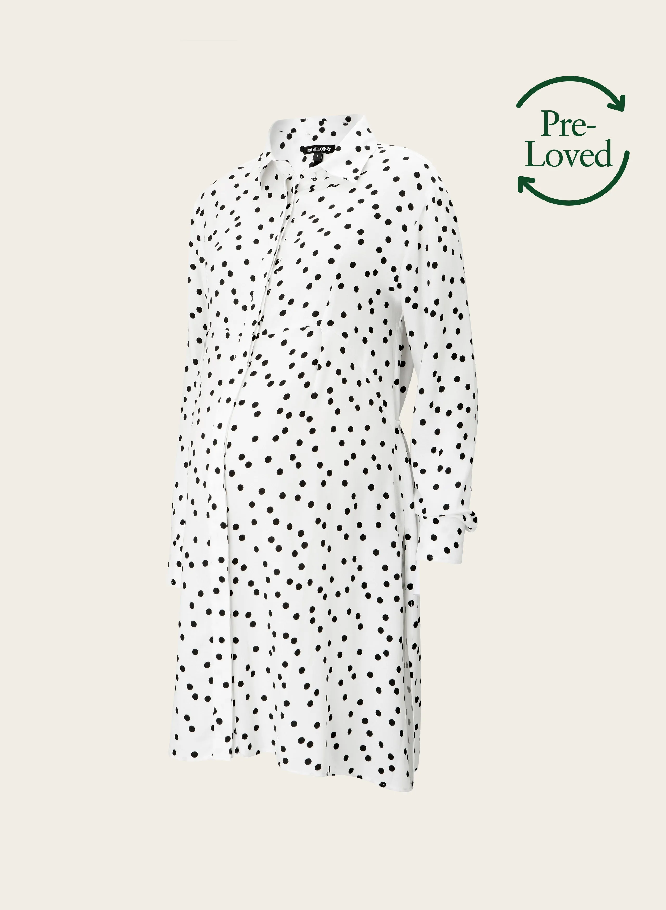 Pre-Loved Freida Maternity Shirt by Isabella Oliver
