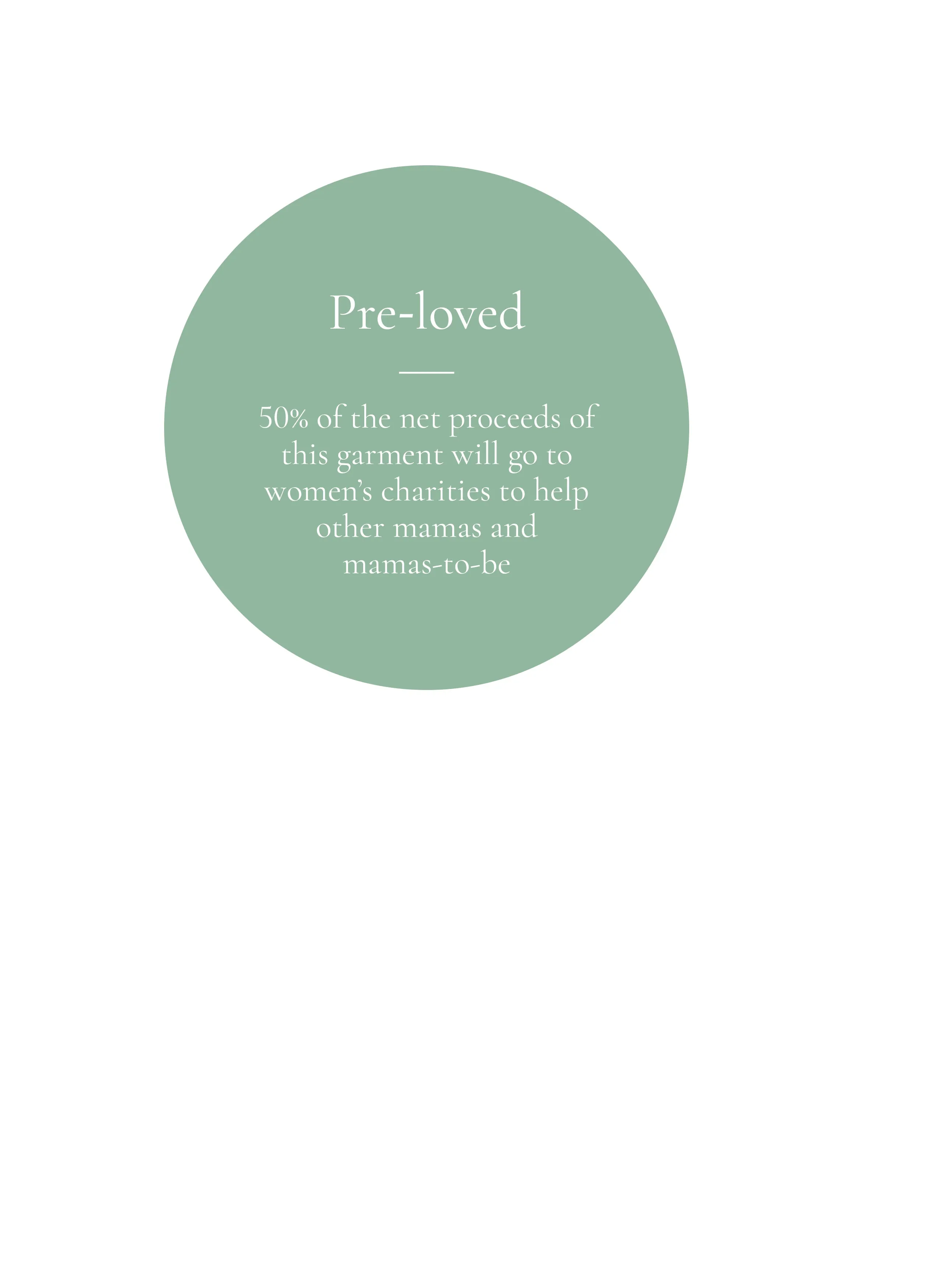 Pre-Loved Freida Maternity Shirt by Isabella Oliver