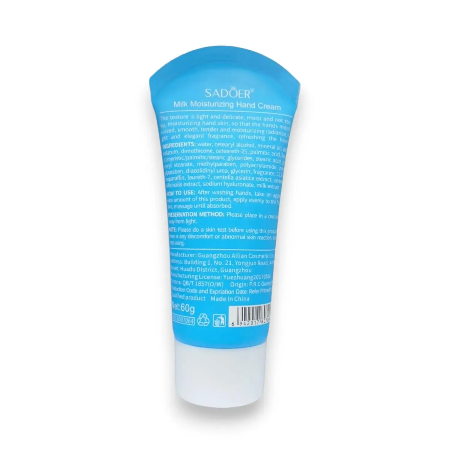 Sadoer Hand Cream 60g