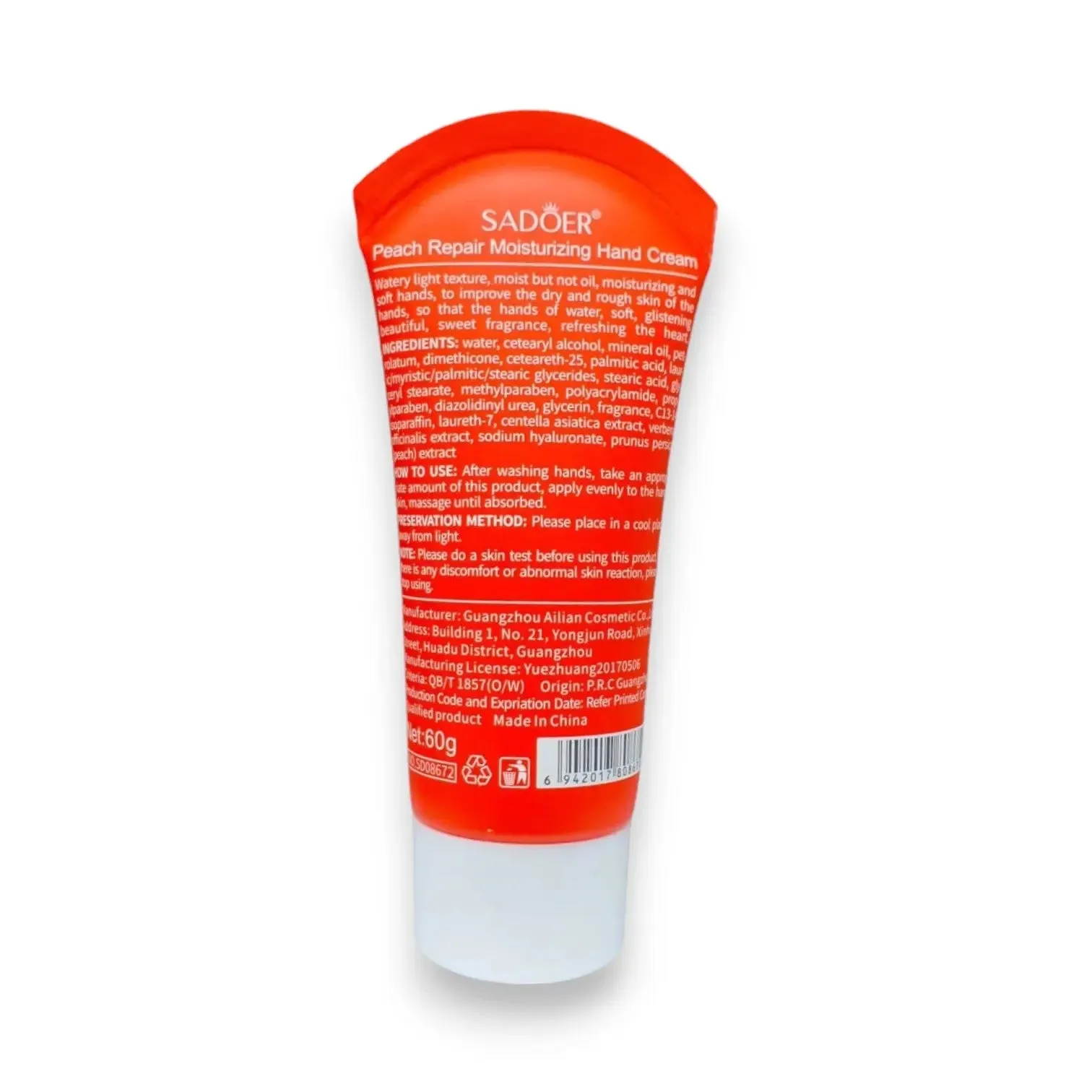 Sadoer Hand Cream 60g