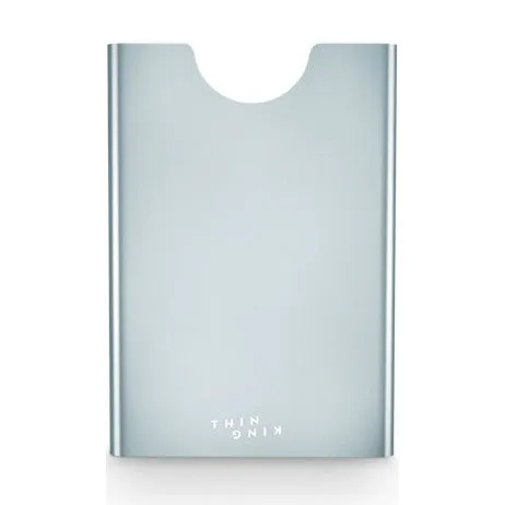 Thin King Aluminum Card Case - Silver